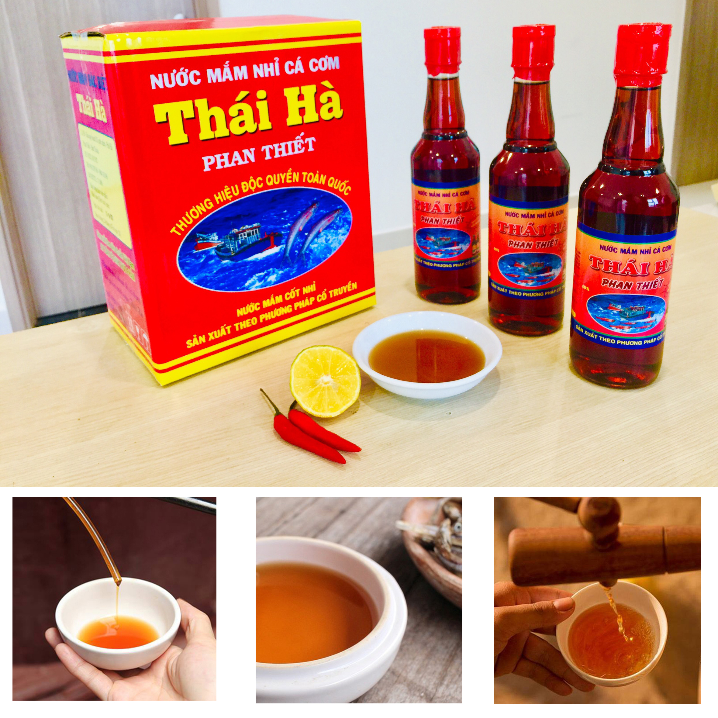 Nước mắm truyền thống phan thiết